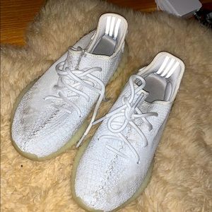White yeezys